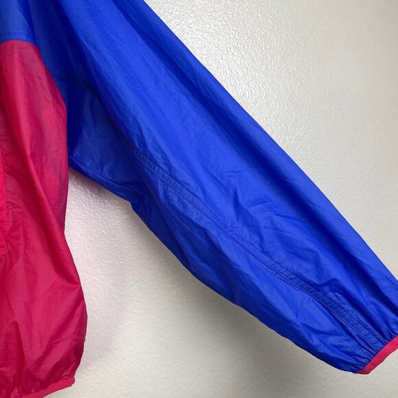 Nike Lab ACG Anorak Pullover Mens Small Hyper Royal Rush Pink Outdoors Pocket - Picture 4 of 9